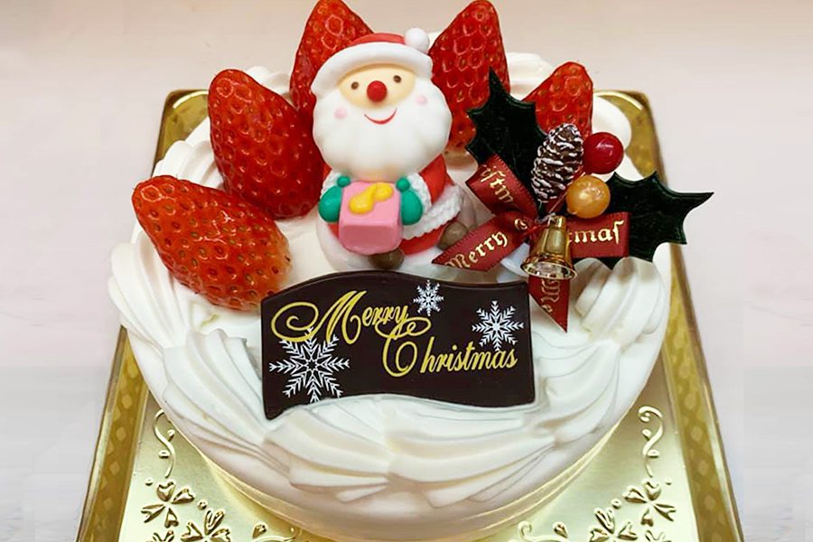 クリスマスデコレーションケーキ
