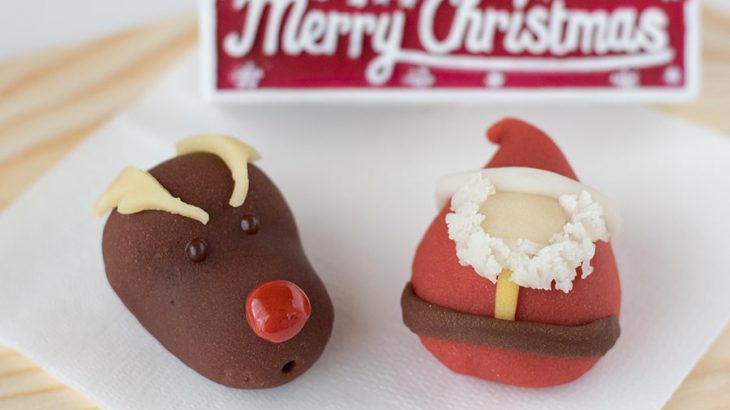 今年のクリスマスは和菓子で“カワイイおもてなし”